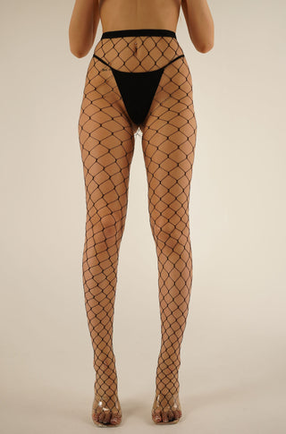 Fishnet Tights in a large mesh - Dr.Harness 3