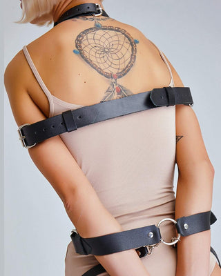 Leather harness bondage - Dr.Harness 4
