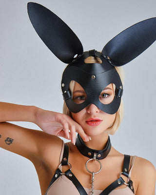 Leather bunny mask - Dr.Harness 3