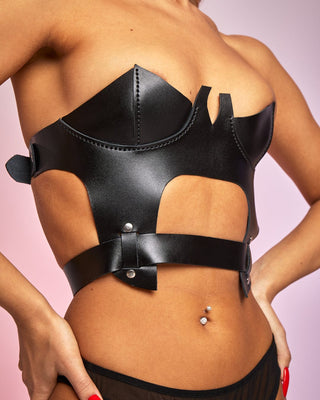 Leather corset "Bella" - Dr.Harness 1