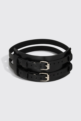 Leather choker "MyWay"