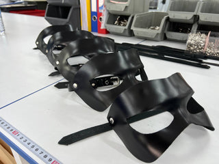 High-Quality Leather Face Mask Manufacturing - Dr.Harness