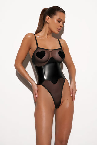 Leather Corset "Rosey"