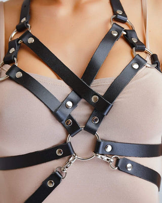 Leather harness "PL"